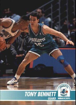 Tony Bennett #15 Basketball Cards 1994 Hoops