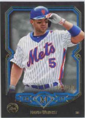 David Wright [5x7 Gold] #57