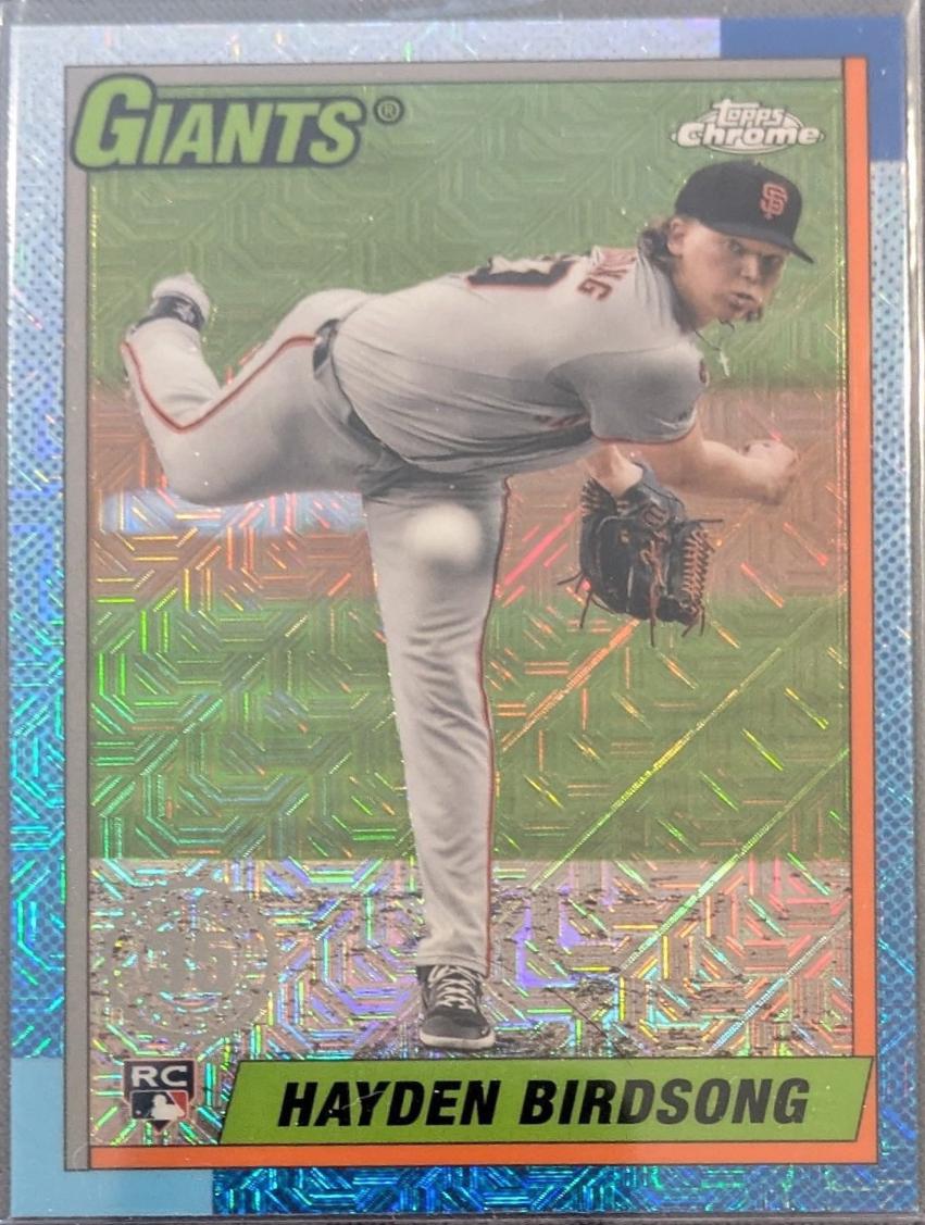Hayden Birdsong #T90C-33 Baseball Cards 2025 Topps 1990 Chrome