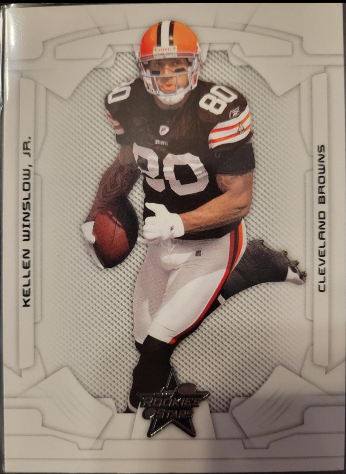 Kellen Winslow, JR #24 Football Cards 2008 Leaf Rookies & Stars