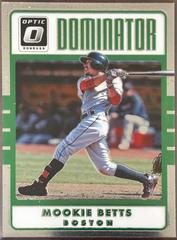 Mookie Betts #D4 Baseball Cards 2017 Panini Donruss Dominators Prices