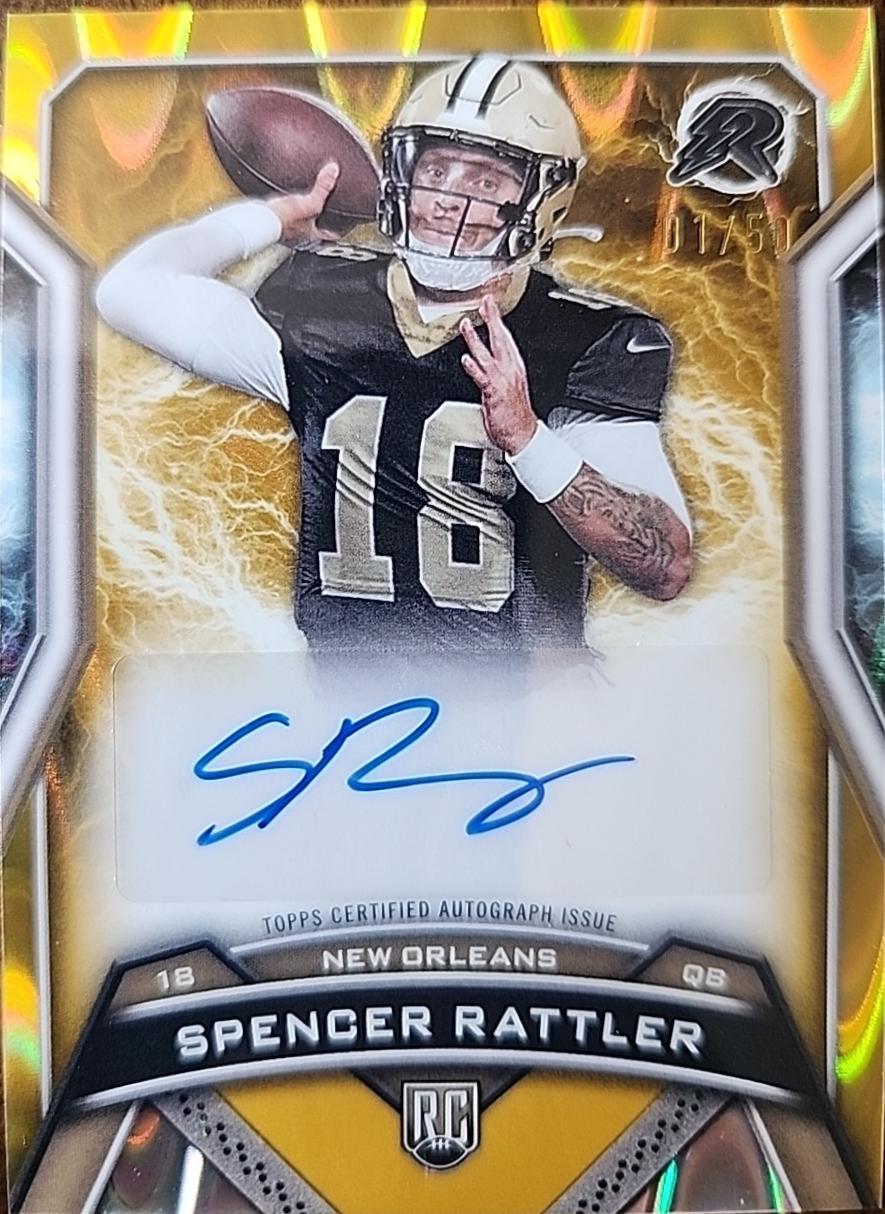 Spencer Rattler [Gold Power Surge] #RRS-SR