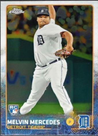 Melvin Mercedes #71 Baseball Cards 2015 Topps Chrome