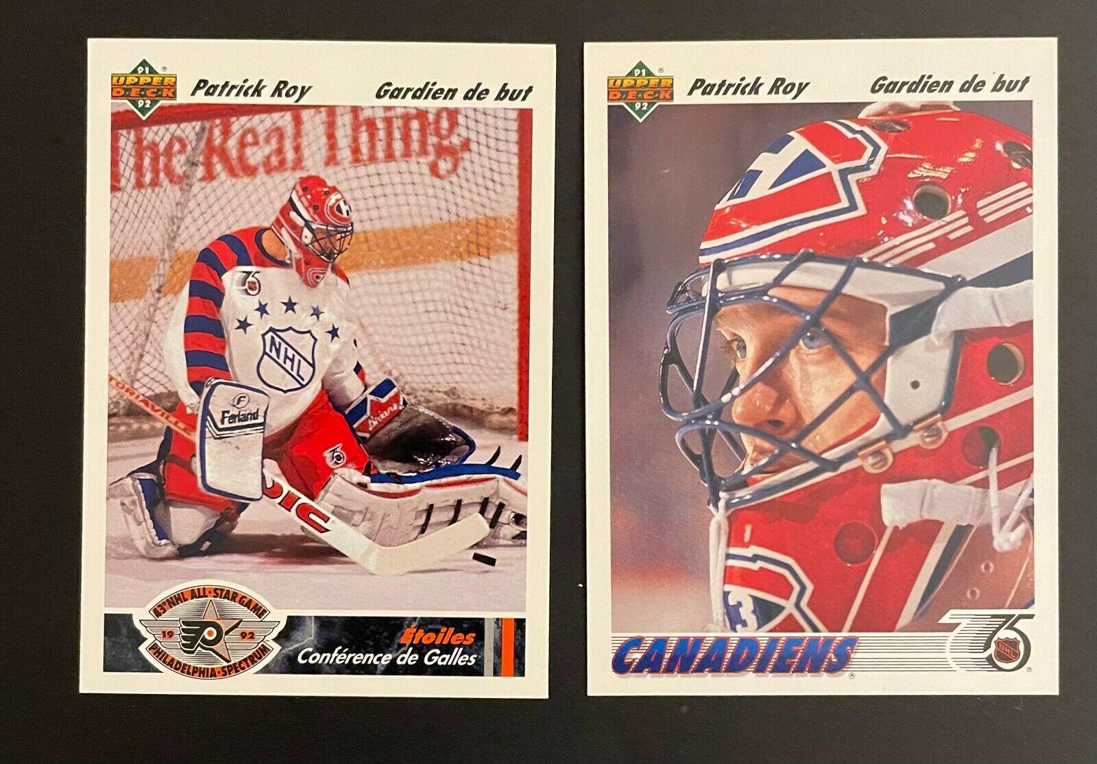 Patrick Roy #614 1991 Upper Deck French Hockey