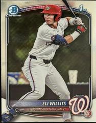 Eli Willits #BDC-1 Baseball Cards 2025 Bowman Draft Chrome Prices