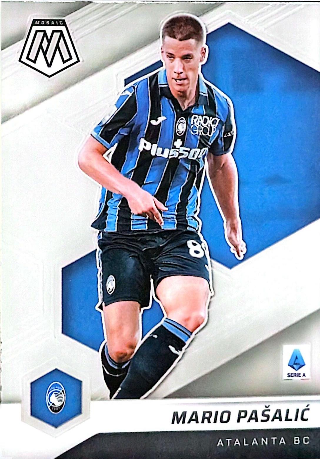 Mario Pasalic #6 2021 Panini Mosaic Serie A