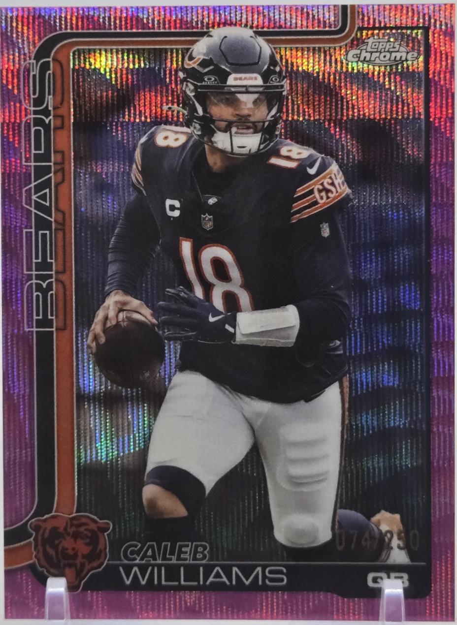 Caleb Williams [Pink Refractor] #52