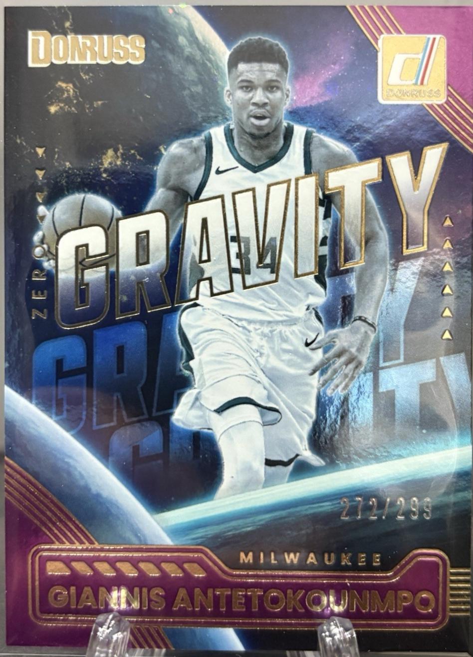 Giannis Antetokounmpo #19 2025 Panini Donruss Zero Gravity Basketball