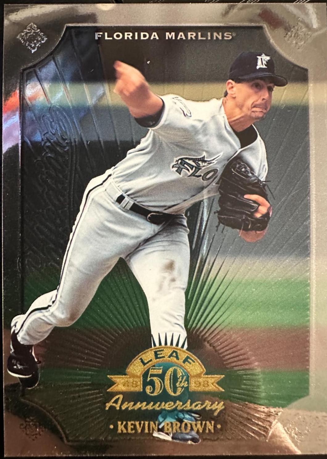 Kevin Brown #39 Baseball Cards 1998 Leaf 50th Anniversary