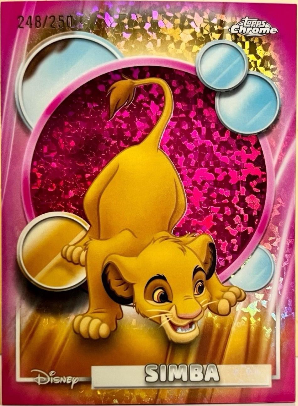 Simba [Pink Refractor] #162 Prices | 2026 Topps Chrome Disney