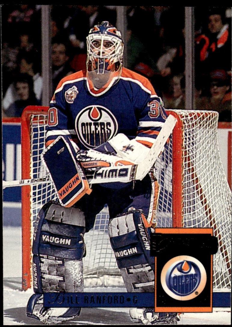 Bill Ranford #117 Hockey Cards 1993 Donruss