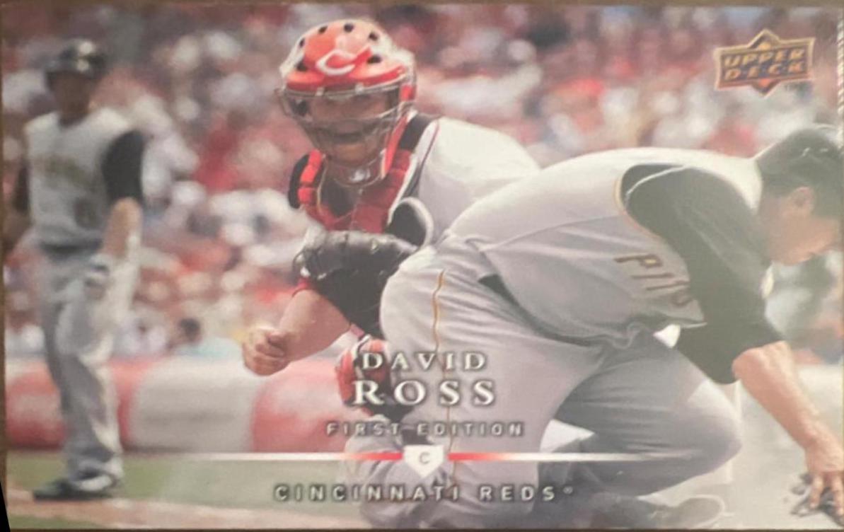 David Ross #196 Baseball Cards 2008 Upper Deck First Edition