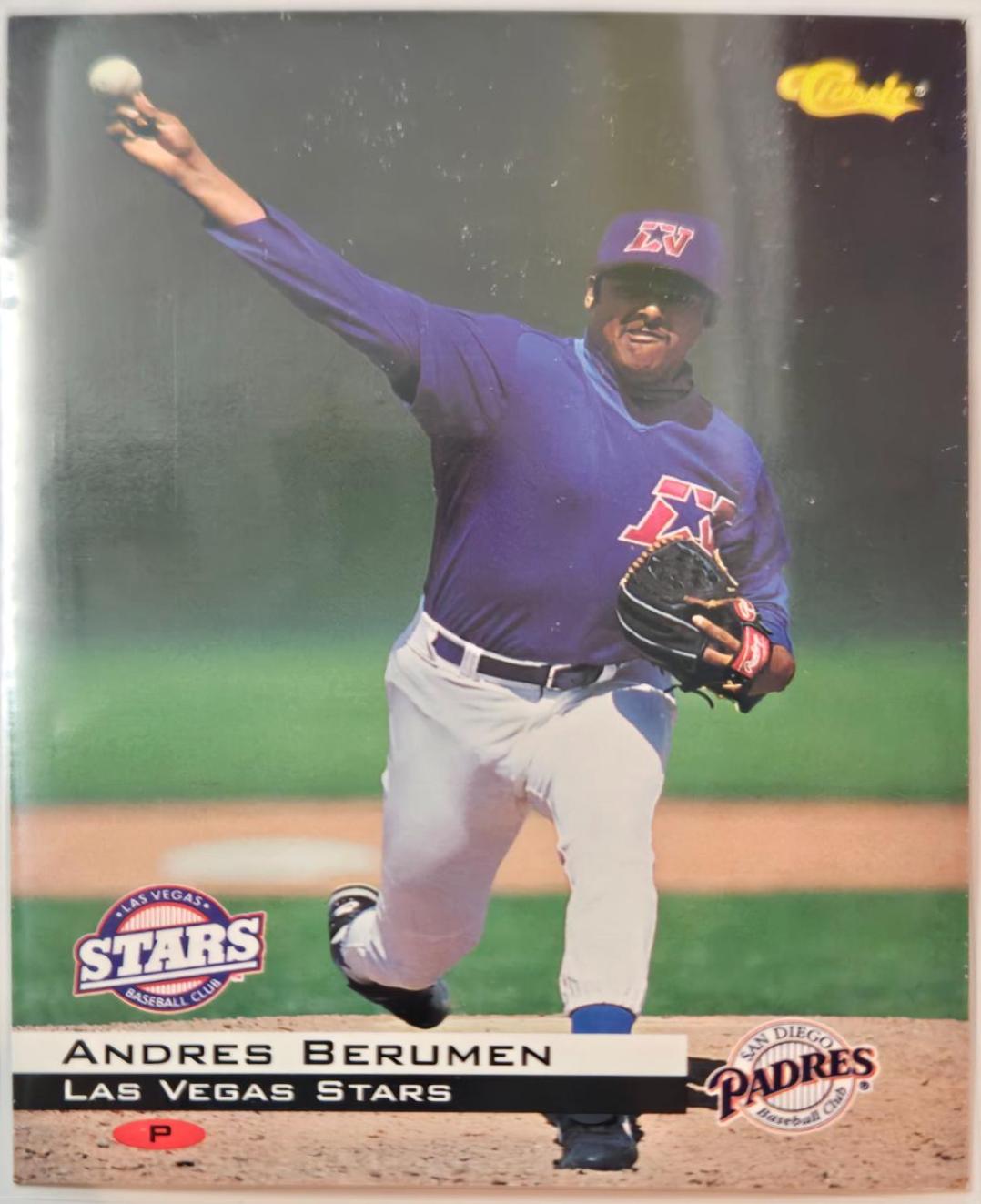 Andres Berumen #57 Baseball Cards 1994 Classic