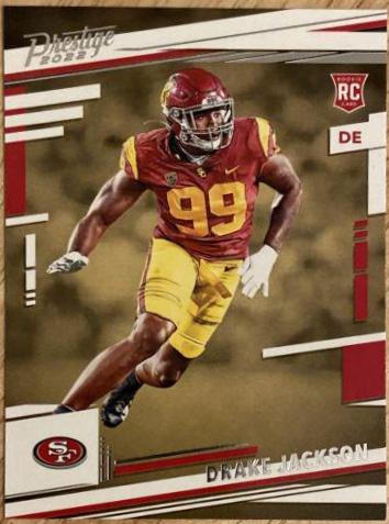 Drake Jackson #359 Football Cards 2022 Panini Prestige