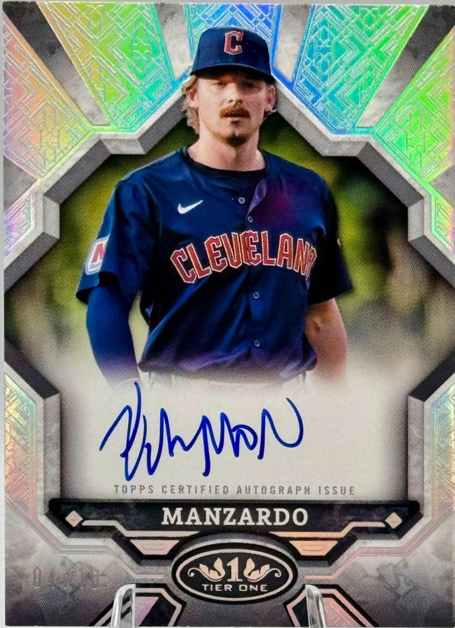 Kyle Manzardo [Holo Silver Foil] #BOA-KM