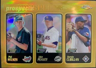 Darwin Cubillan, Jake Peavey, Phil Wilson