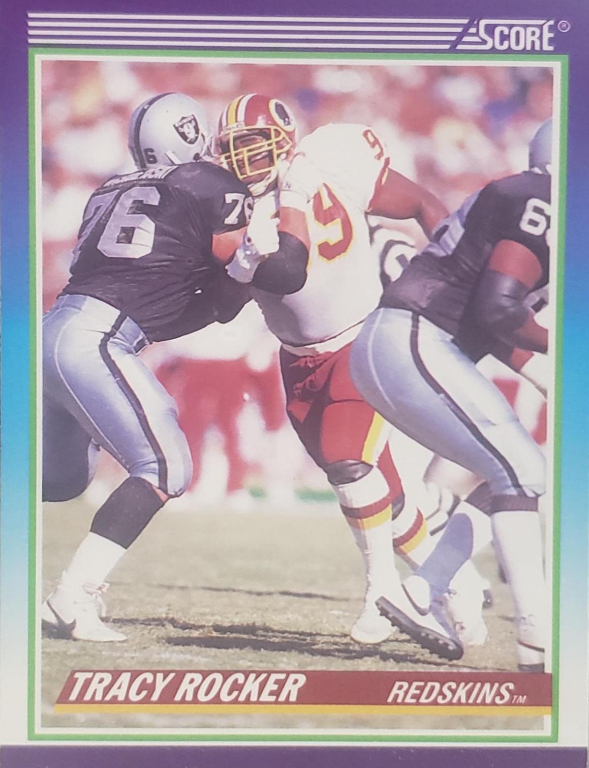 Tracy Rocker #550 Football Cards 1990 Panini Score