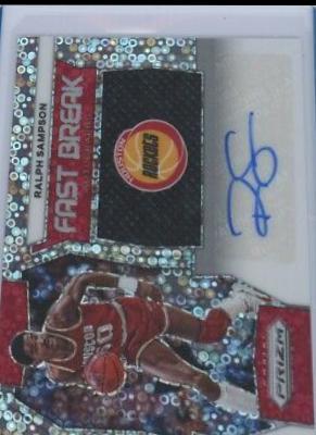 Ralph Sampson #FB-RSH Basketball Cards 2023 Panini Prizm Fast Break Autograph