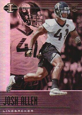 Josh Allen #53 Football Cards 2019 Panini Illusions