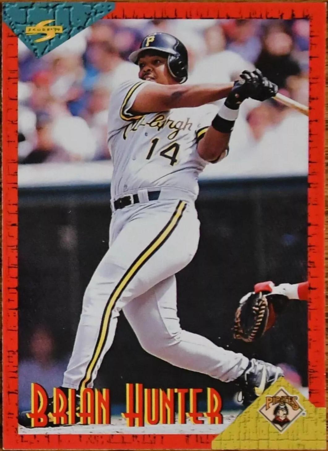 Brian Hunter #RT42 1994 Score Rookie & Traded Baseball