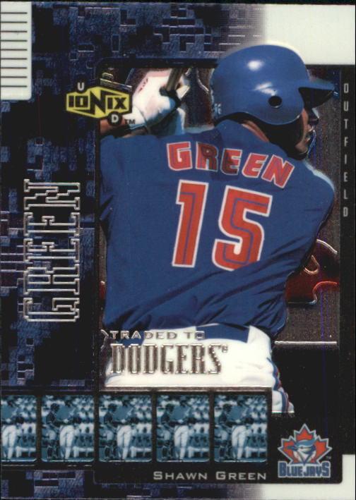 Shawn Green #8 Baseball Cards 2000 Upper Deck Ionix