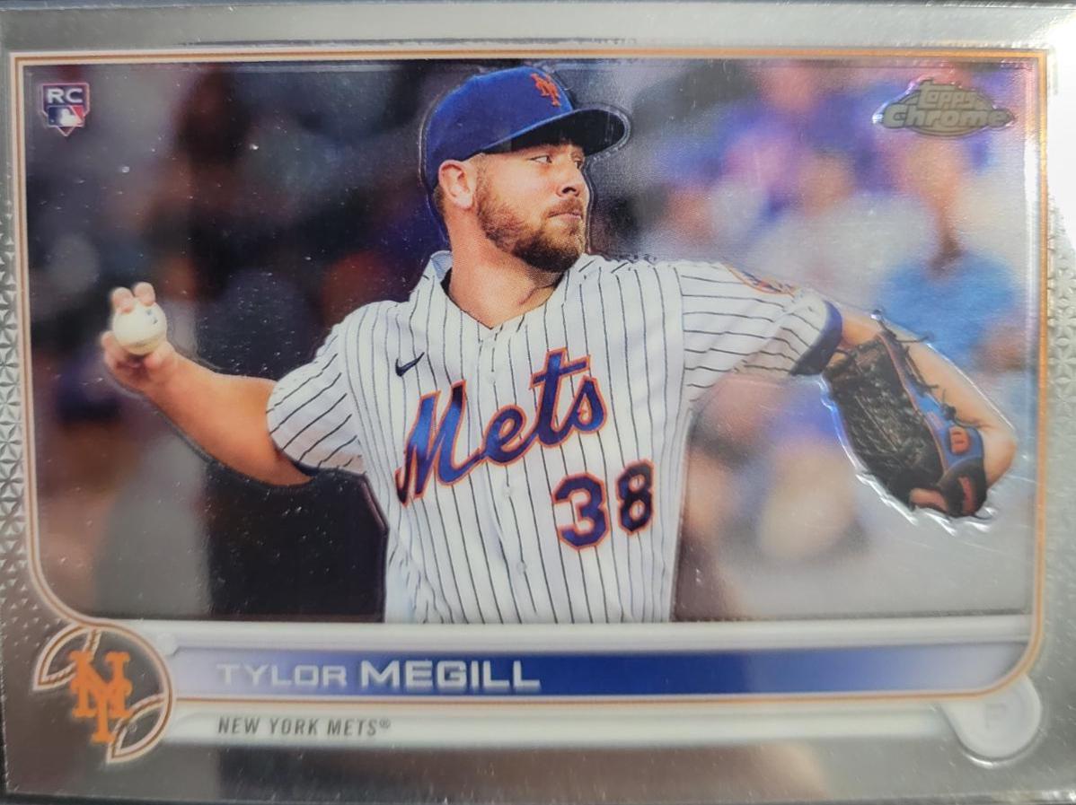 Tylor Megill #212 Baseball Cards 2022 Topps Chrome