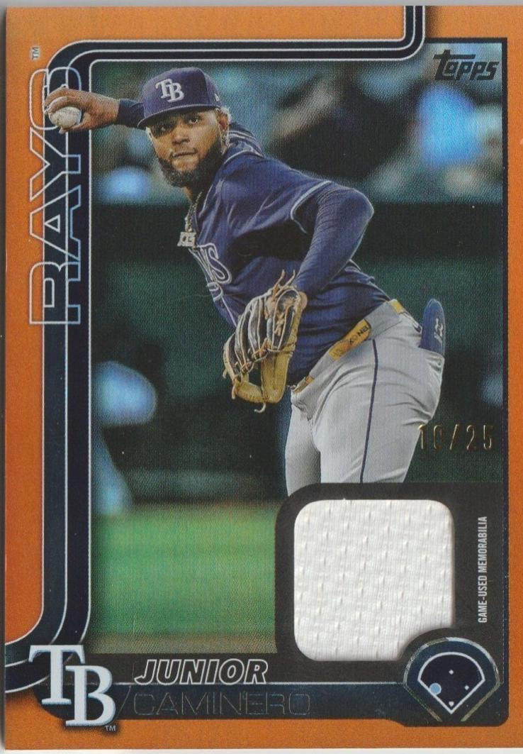 Junior Caminero [Orange Real One Relic] #477
