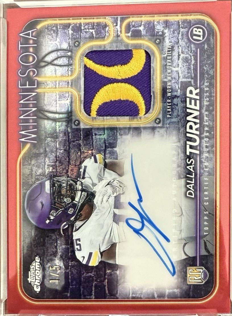 Dallas Turner [Red] #CPA-DT