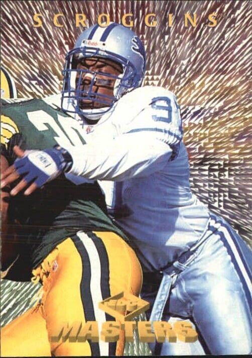Tracy Scroggins #89 Football Cards 1997 Collector's Edge Masters