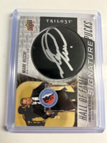 Mark Recchi #HOFI-MR Hockey Cards 2022 Upper Deck Trilogy 2018 Update Hall of Fame Signature Pucks