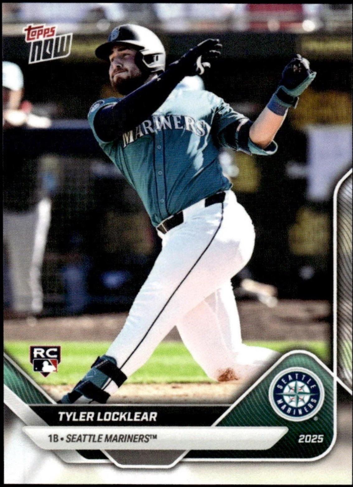 Tyler Locklear #OD-134 2025 Topps Now Road To Opening Day Baseball