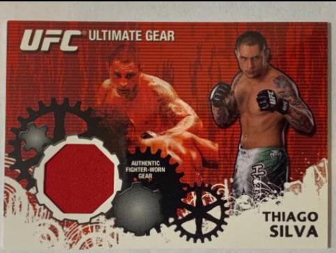 Thiago Silva #UG-TS Ufc Cards 2010 Topps UFC Ultimate Gear Relic