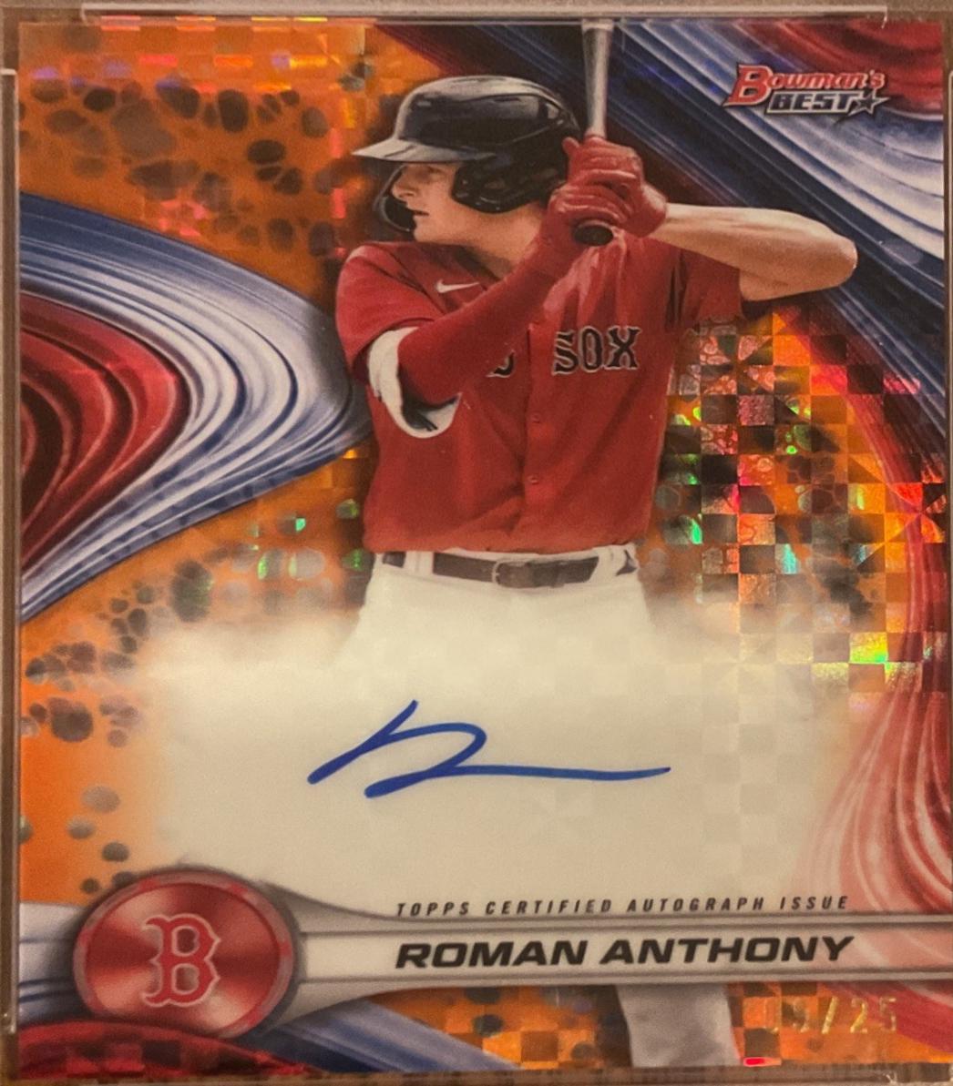 Roman Anthony [Orange Refractor] #B24-RA