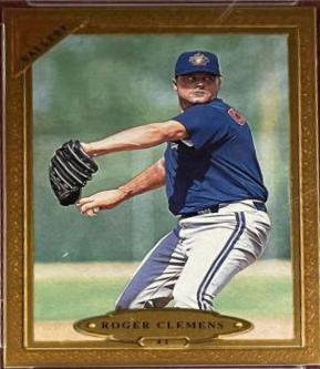 Roger Clemens #41 Baseball Cards 1997 Topps Gallery