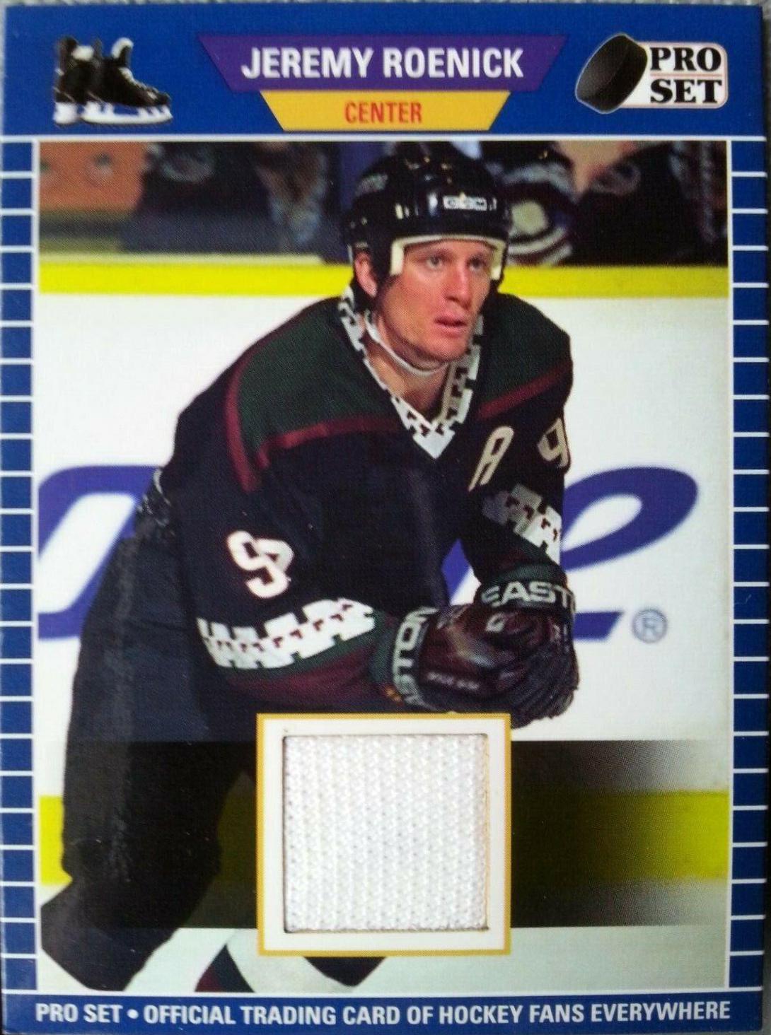 Jeremy Roenick #PSM-34 Hockey Cards 2021 Pro Set Memorabilia