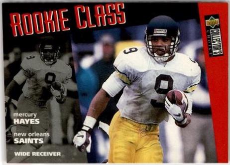 Mercury Hayws #43 Football Cards 1996 Collector's Choice