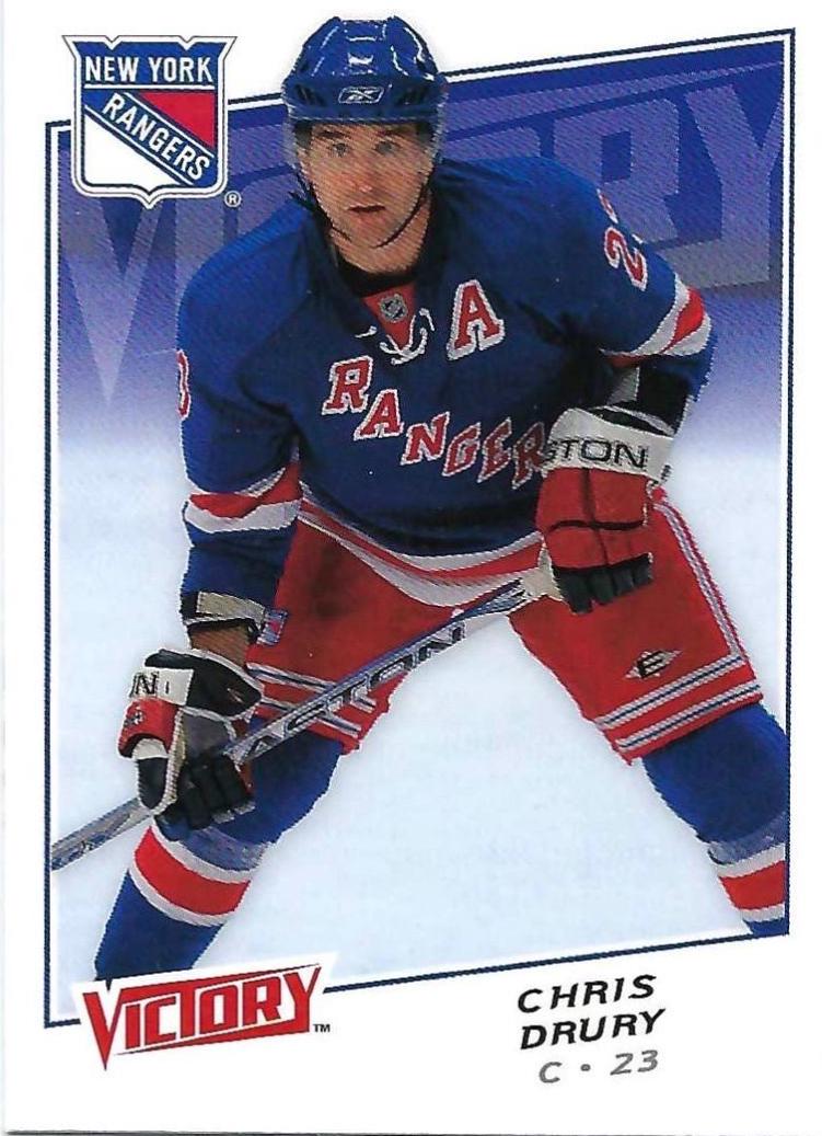 Chris Drury #67 Hockey Cards 2008 Upper Deck Victory