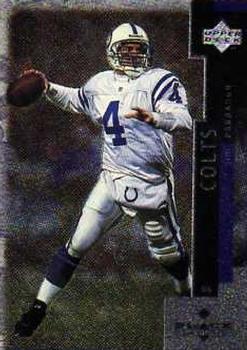 Jim Harbaugh #3 Football Cards 1998 Upper Deck Black Diamond