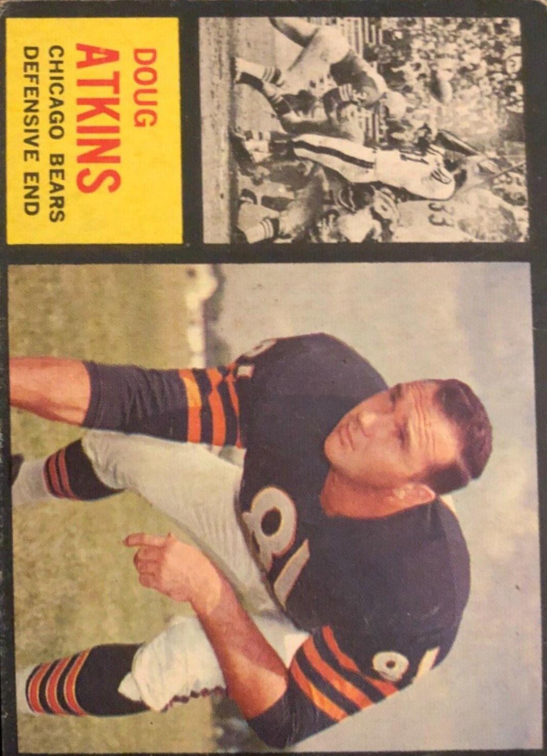 Doug Atkins #21 Football Cards 1962 Topps