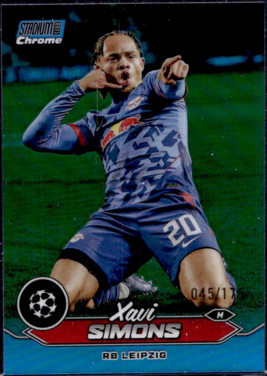Xavi Simons [Royal Blue Refractor] #20