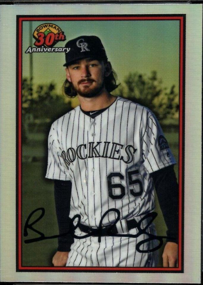 Brendan Rodgers #B30-BR Baseball Cards 2019 Bowman 30th Anniversary