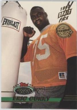 Eric Curry #40 Football Cards 1993 Stadium Club Teams Super Bowl