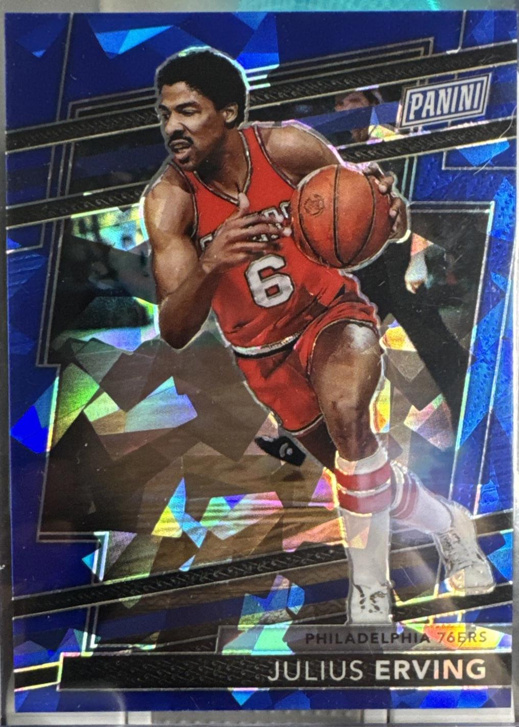 Julius Erving [Blue Sparkle] #28