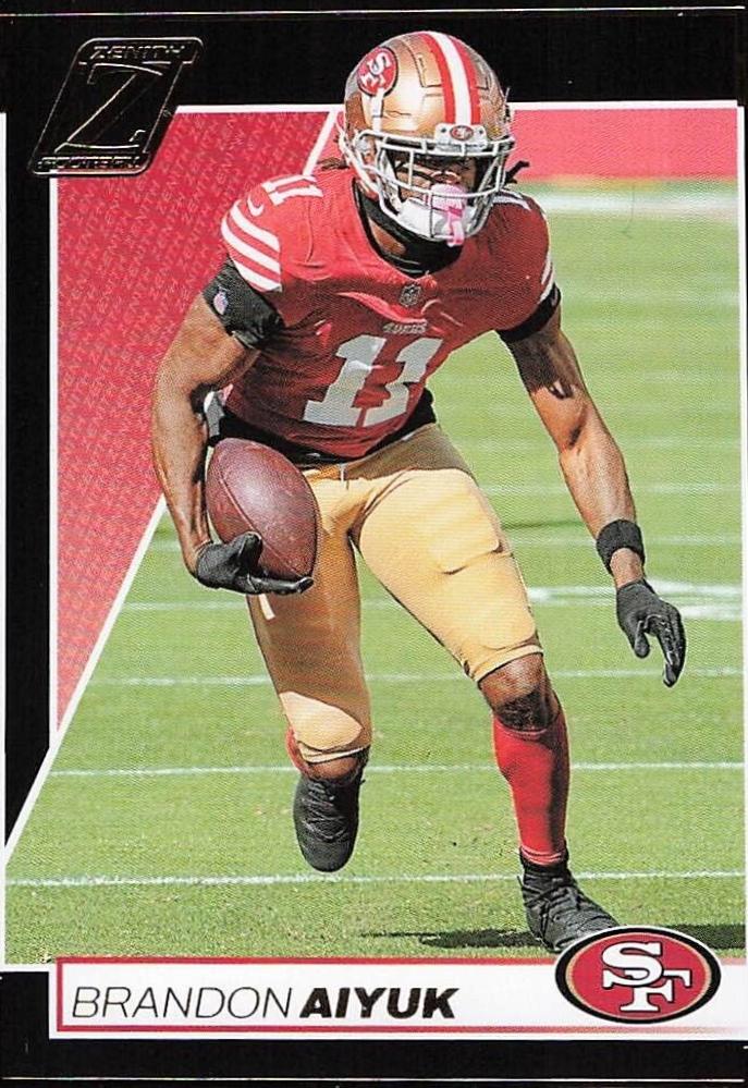 Brandon Aiyuk #89 Football Cards 2024 Panini Zenith