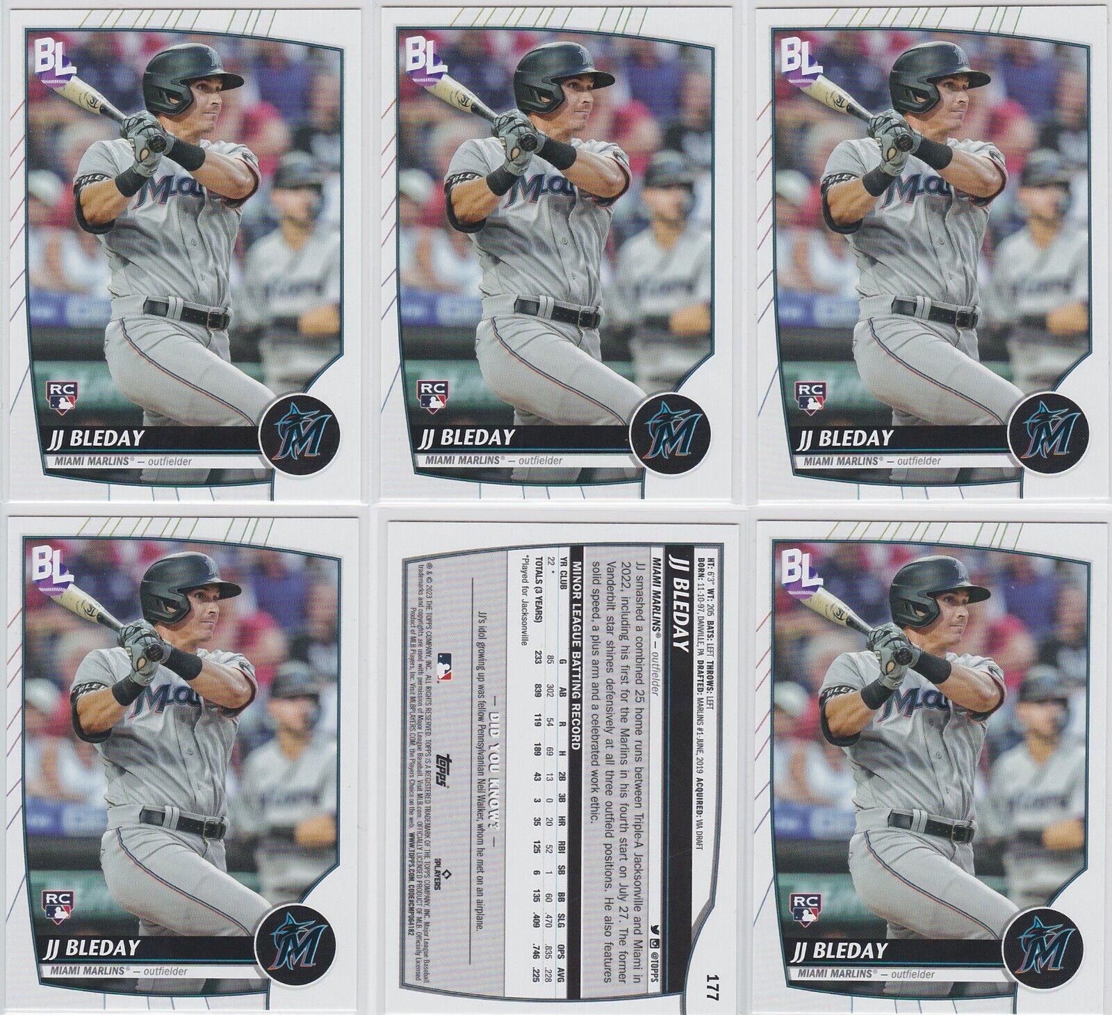 JJ Bleday #177 Baseball Cards 2023 Topps Big League