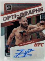 Jiri Prochazka #OG-JPZ Ufc Cards 2022 Panini Donruss Optic UFC Opti Graphs