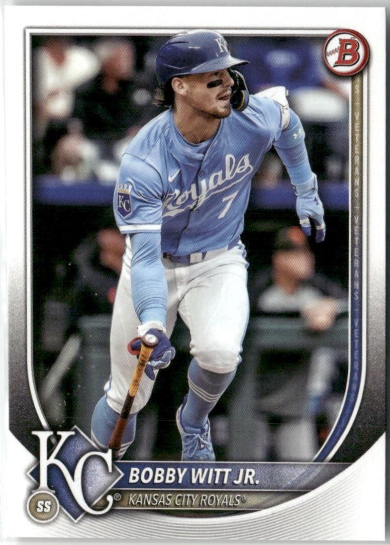 Bobby Witt Jr. #7 Baseball Cards 2025 Bowman
