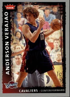 Anderson Varejao #26 Basketball Cards 2008 Fleer