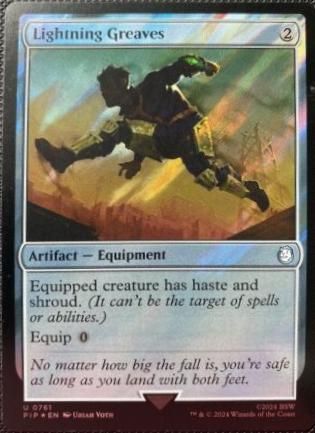 Lightning Greaves #761 Magic Fallout