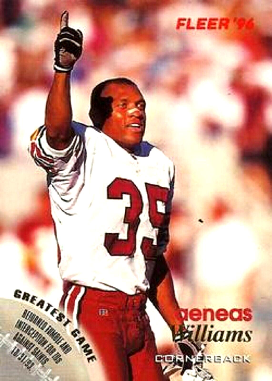 Aeneas Williams #5 Football Cards 1996 Fleer